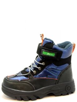 Tom Miki B-7712-BV детские ботинки синий искусственная кожа зима, Размер 28