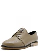 Madella XMG-11344-6D-SP женские туфли закрытые бежевый натуральный лак, Раз