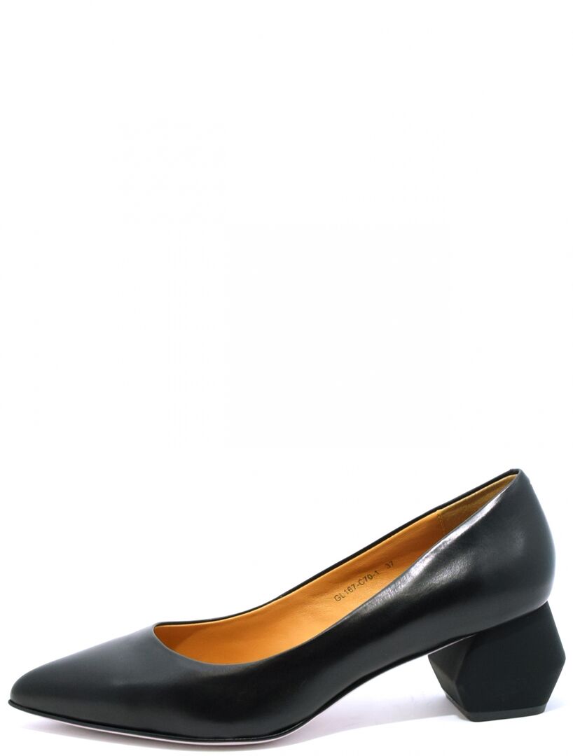 GRACIANA GL167-C70-1 женские туфли черный натуральная кожа, Размер 36 GRACI