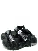 CROSBY 417222/01-01 женские сандали черный текстиль, Размер 38 CROSBY 41722