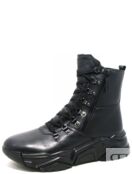 Jonny Fire М2043чптV женские ботинки черный натуральная кожа зима, Размер 3