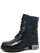 El Tempo PCZ24-386233V женские ботинки черный натуральная кожа зима, Размер
