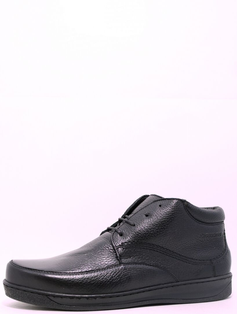 Burgerschuhe 80720V мужские ботинки черный натуральная кожа зима, Размер 41