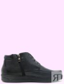 Burgerschuhe 80720V мужские ботинки черный натуральная кожа зима, Размер 40